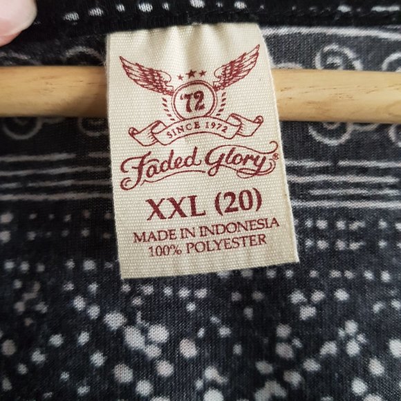 Faded Glory Multi Patterned Sleeveless Top - Picture 6 of 7